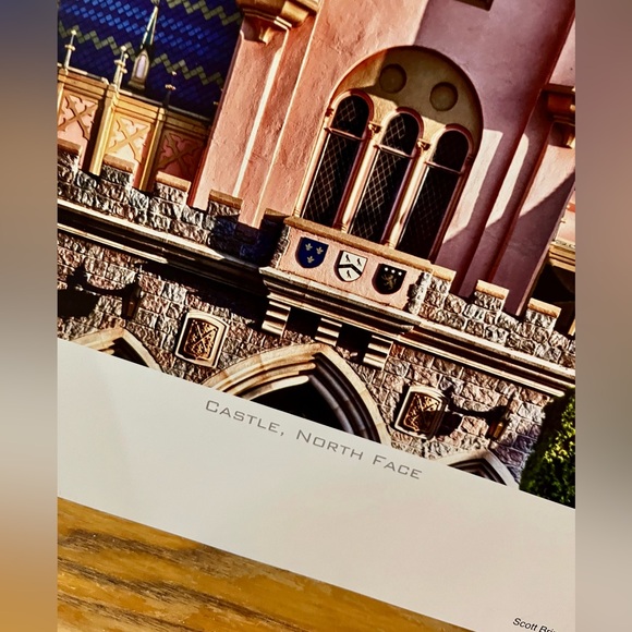 Disney World Cinderellas Castle North Face Art Print 15.5” x 11” - Picture 3 of 6